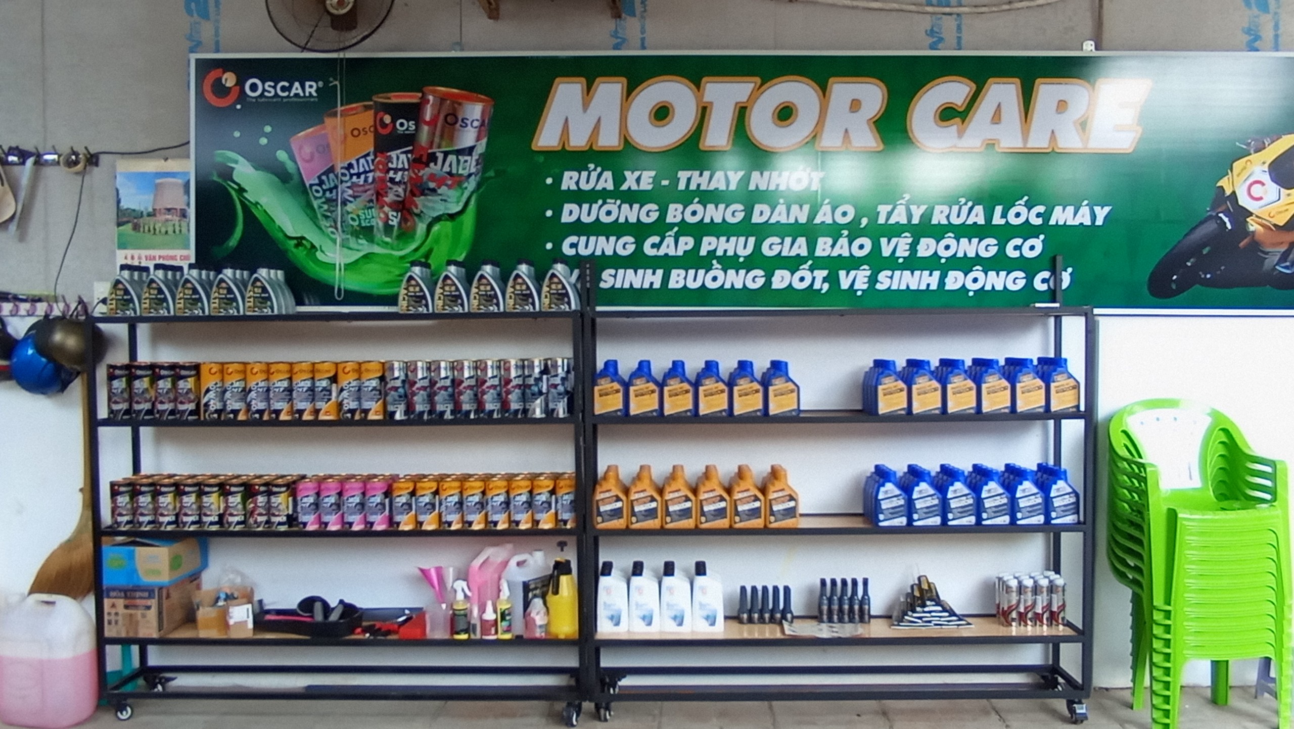 Rửa Xe Thay Nhớt Nhập Khẩu Chính Hãng - MOTOR CARE Quận 8